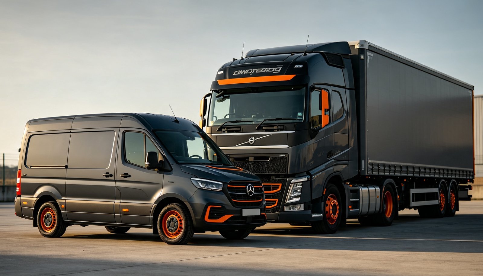 Delivery Van & Truck